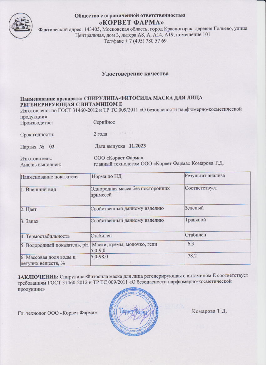 Паспорт №11202302